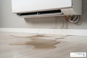 AC unit leaking water